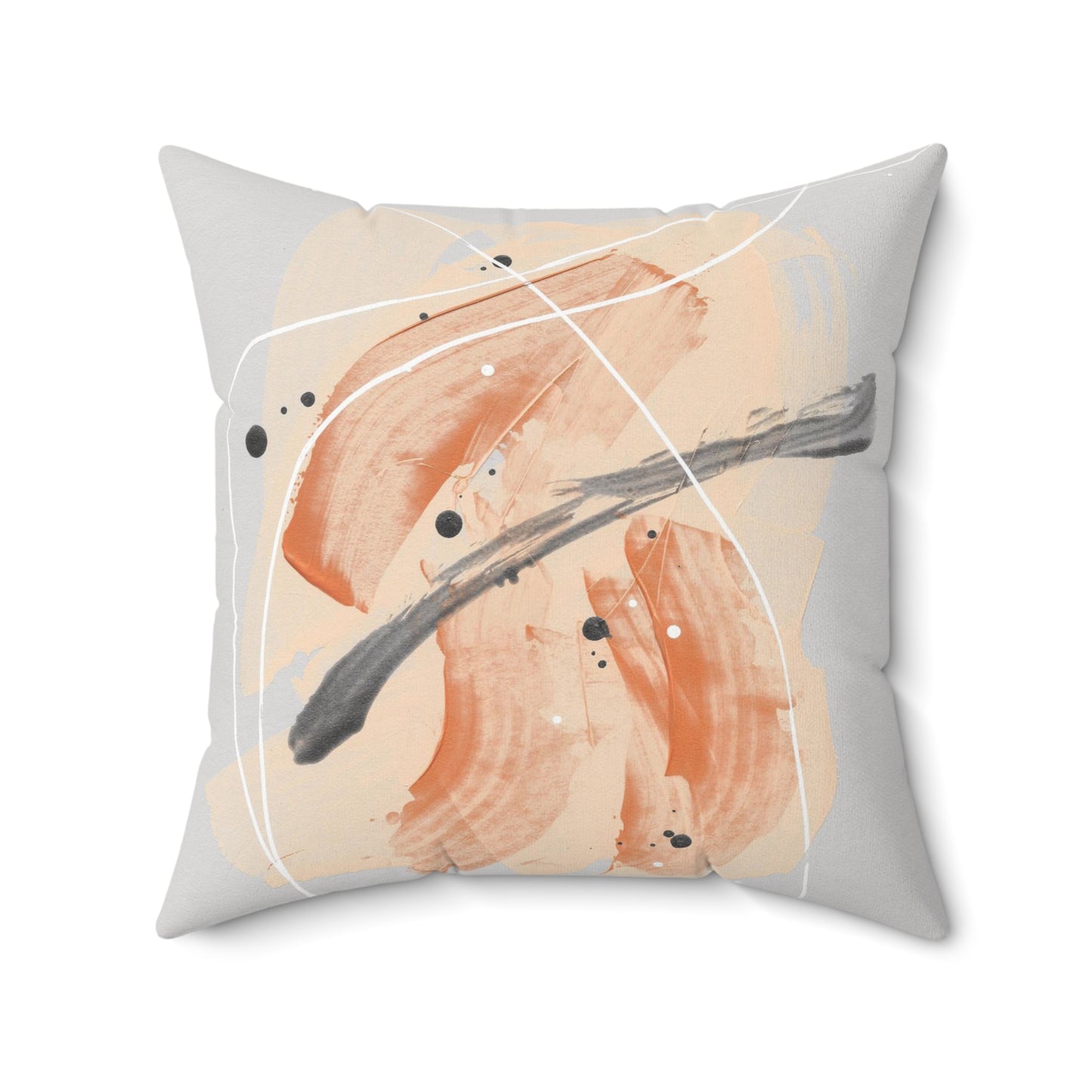 Shimmers #4 Graphic Spun Polyester Square Pillow